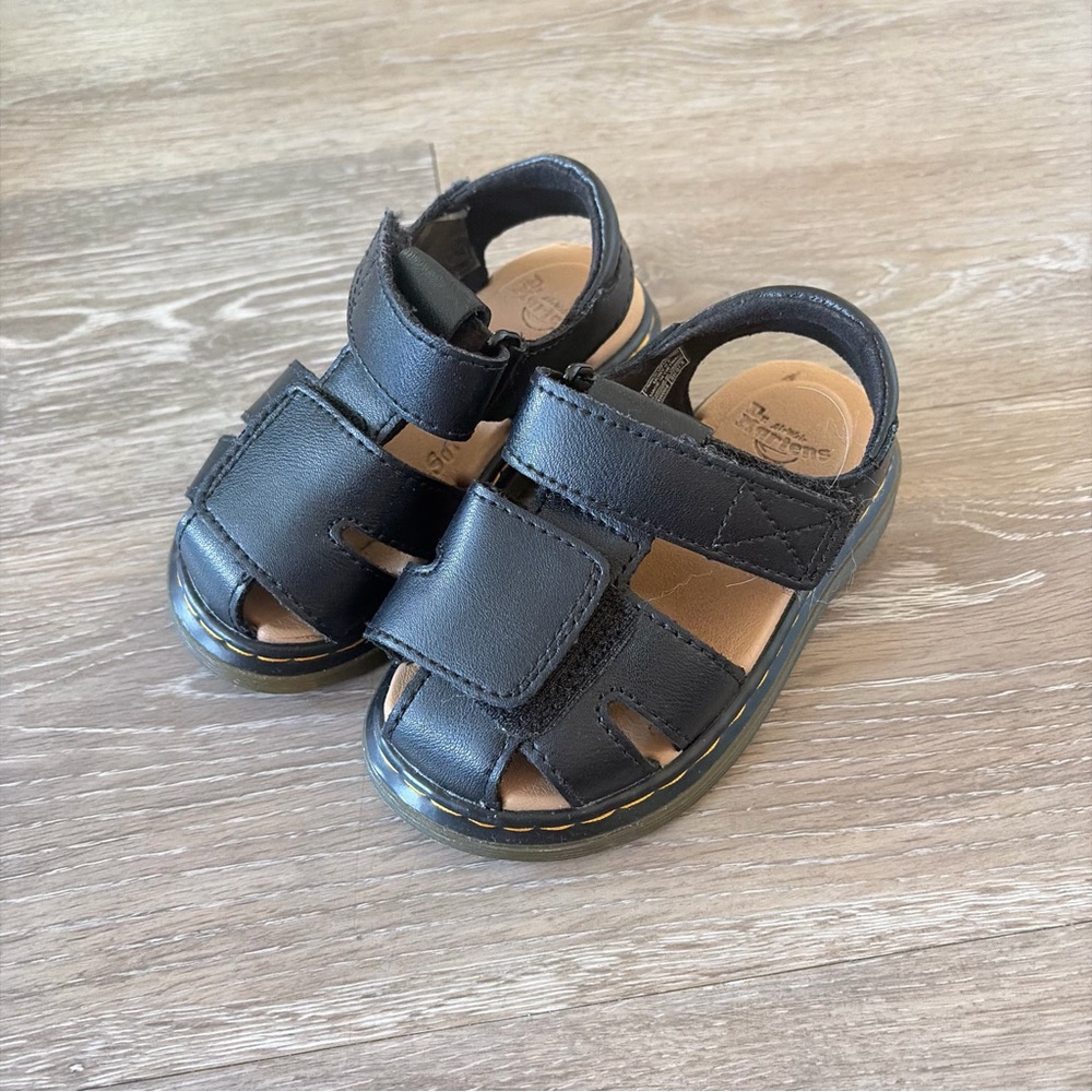 Dr. Marten Toddler Moby II Leather Sandals